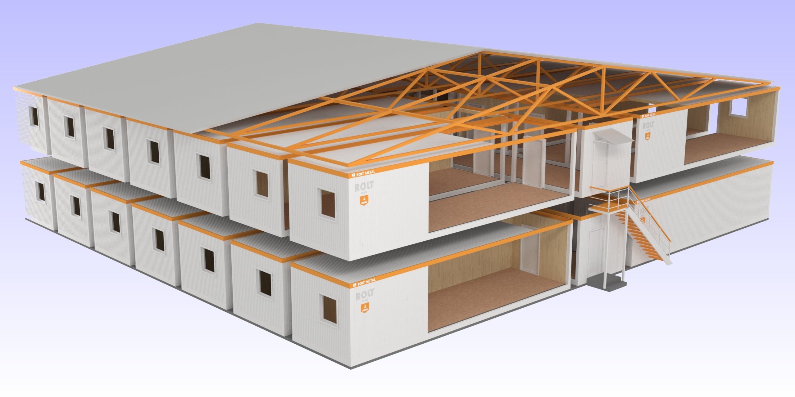 Бытовки каркасные